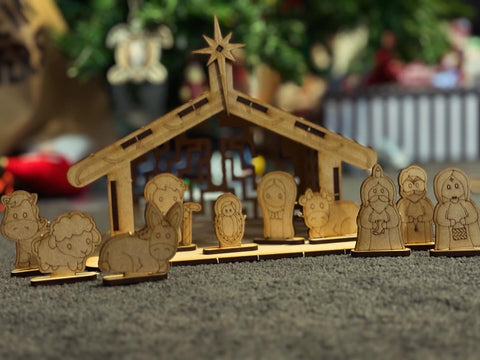 Nativity set