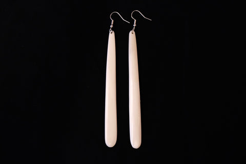 Extra Long Bone earrings