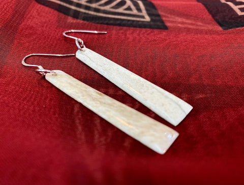 Small Whalebone Earrings
