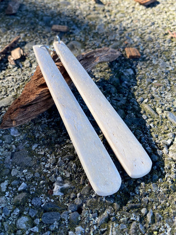 Long Whalebone Earrings