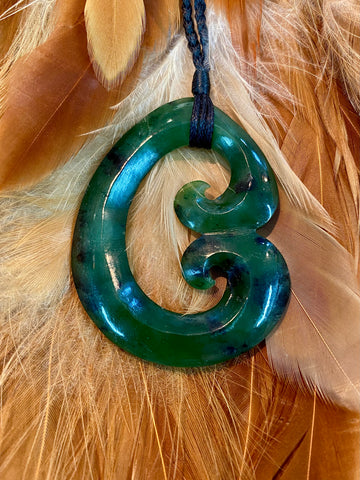 Double Koru Pendant