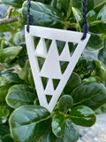 Beef Bone Tāniko Pendant