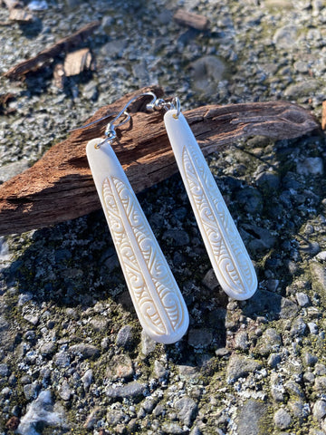 Whale Bone Roimata Earrings