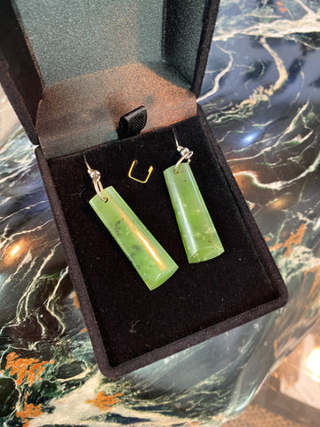 Amanda Cox Pounamu Earrings