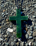 Pounamu Cross