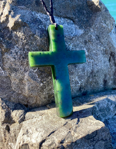 Pounamu Cross