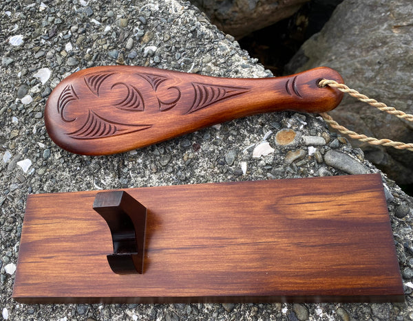 Wooden Patu & Stand – Maori Arts Gallery